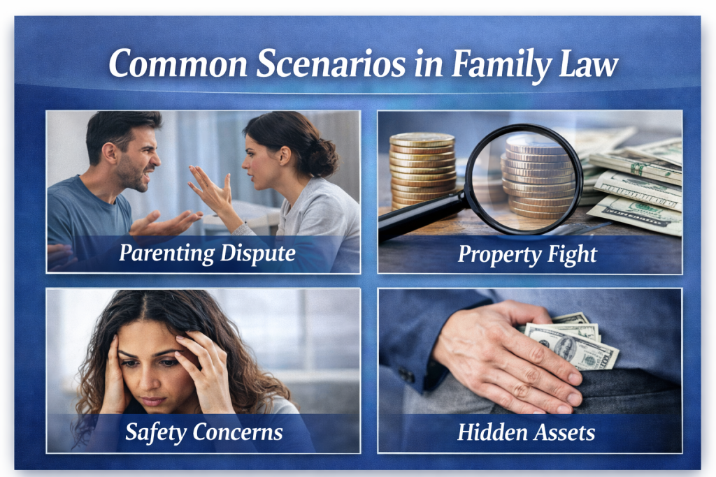 4 scenarios a family law llawyers firm might encounter | Family Law Advice in South Australia