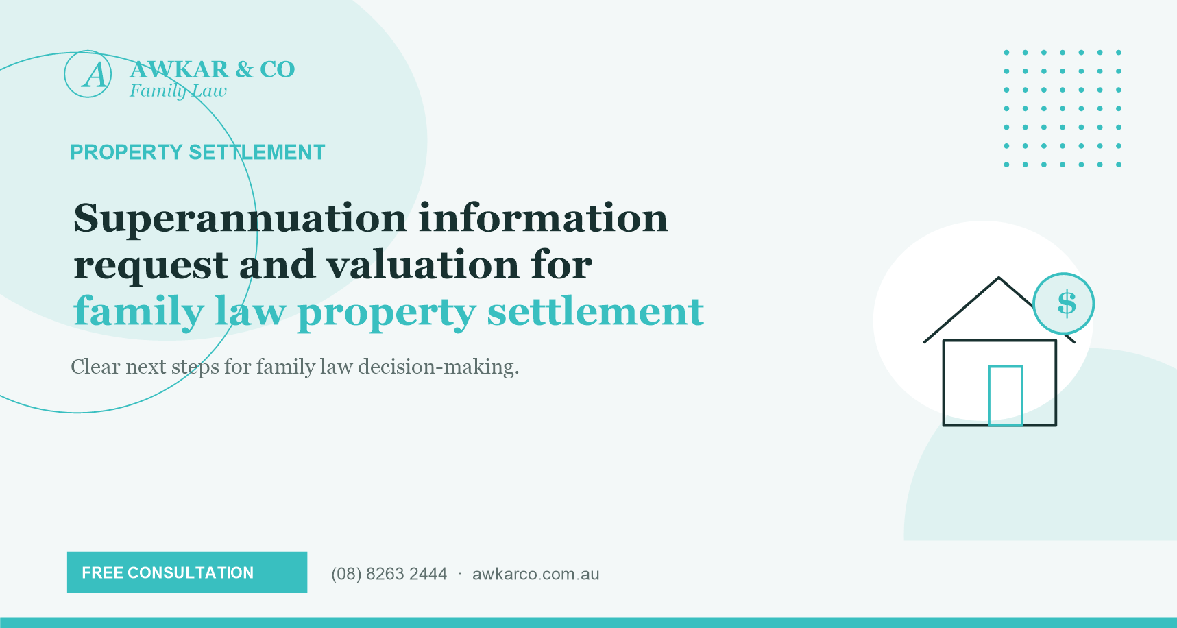 superannuation information request valuation family law property settlement