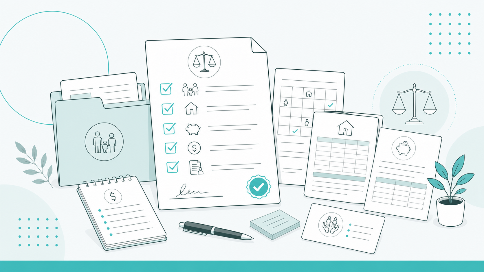 Family law consent orders checklist for parenting property and financial agreements